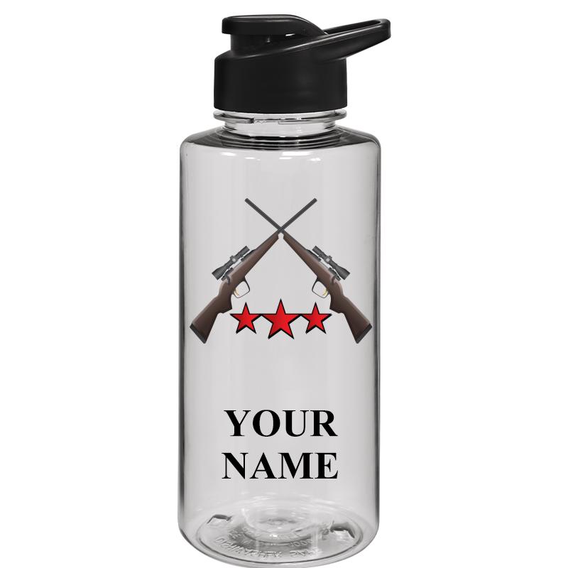 WATER BOTTLE 36OZ CLEAR