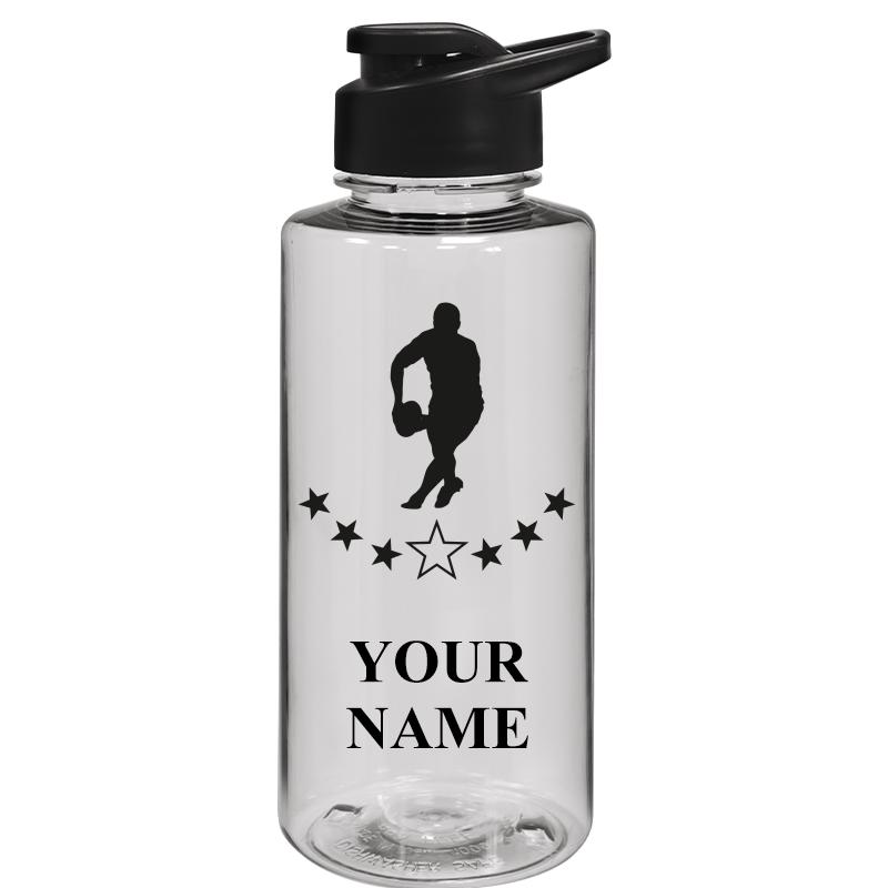 WATER BOTTLE 36OZ CLEAR