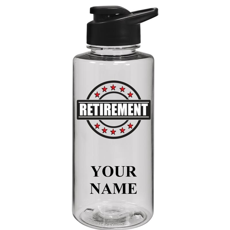 WATER BOTTLE 36OZ CLEAR