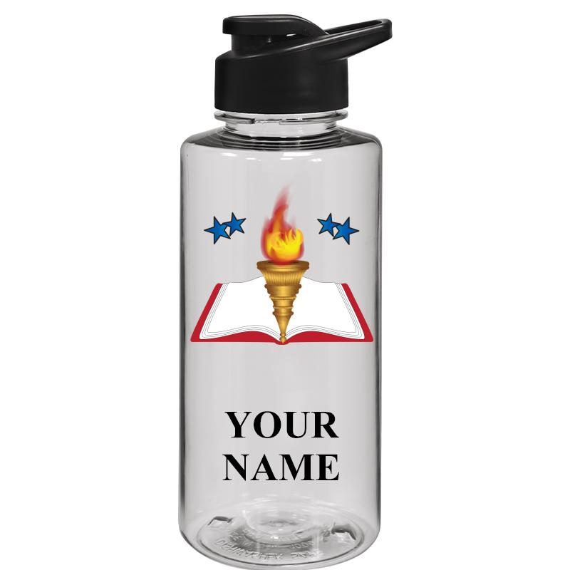 WATER BOTTLE 36OZ CLEAR