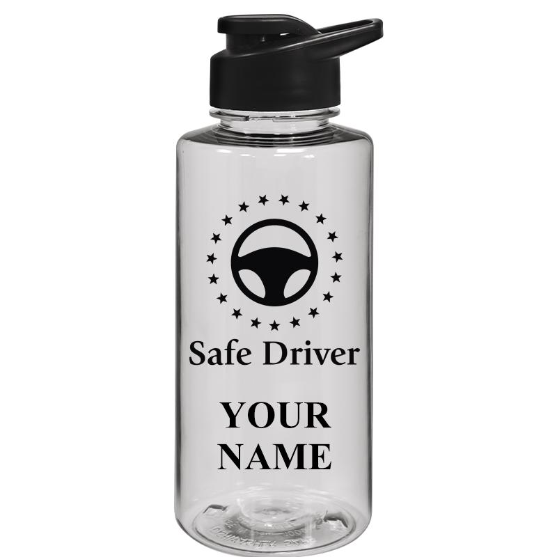 WATER BOTTLE 36OZ CLEAR