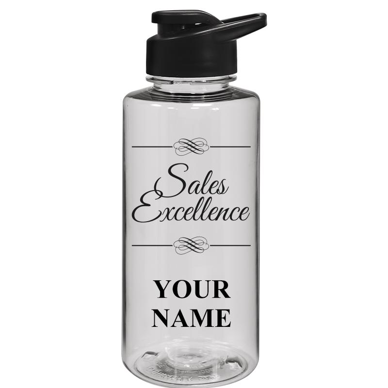 WATER BOTTLE 36OZ CLEAR