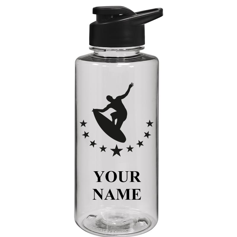 WATER BOTTLE 36OZ CLEAR