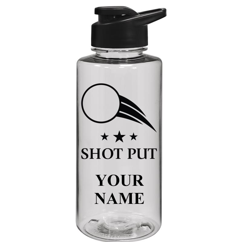 WATER BOTTLE 36OZ CLEAR