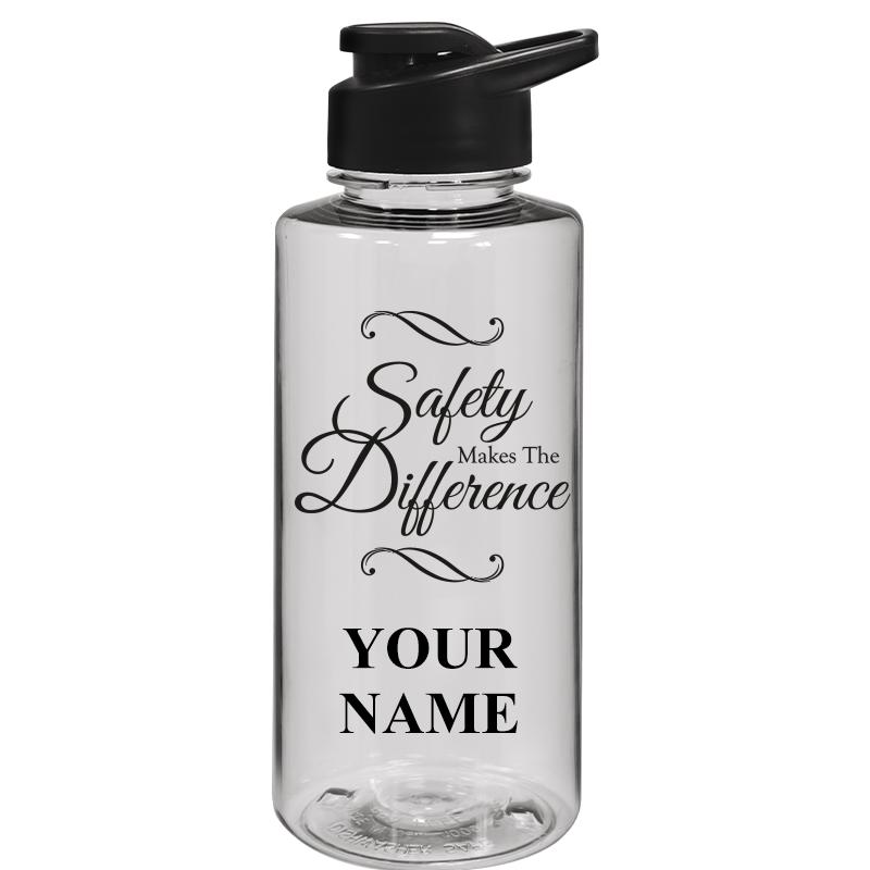 WATER BOTTLE 36OZ CLEAR