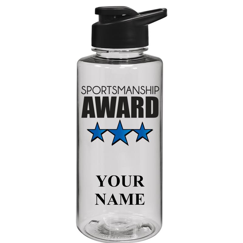 WATER BOTTLE 36OZ CLEAR