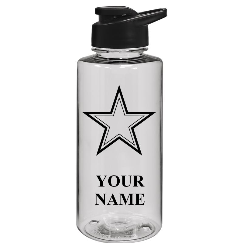 WATER BOTTLE 36OZ CLEAR