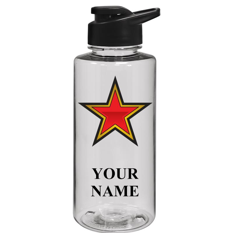 WATER BOTTLE 36OZ CLEAR