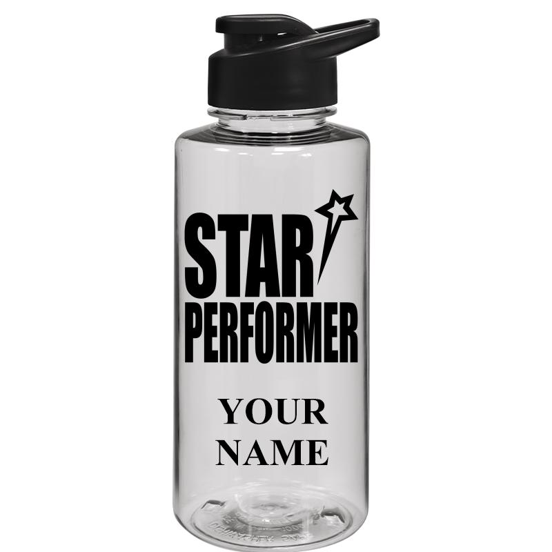 WATER BOTTLE 36OZ CLEAR