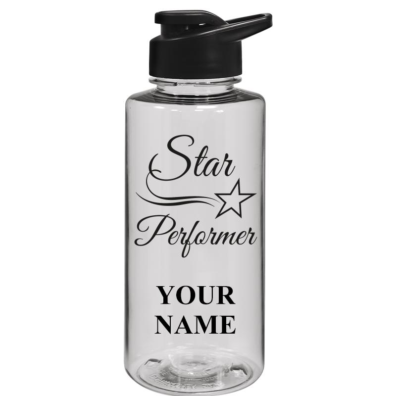 WATER BOTTLE 36OZ CLEAR