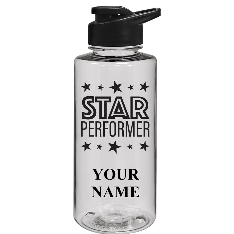 WATER BOTTLE 36OZ CLEAR