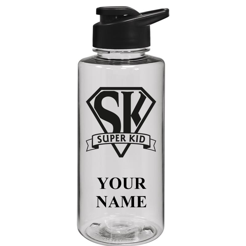 WATER BOTTLE 36OZ CLEAR