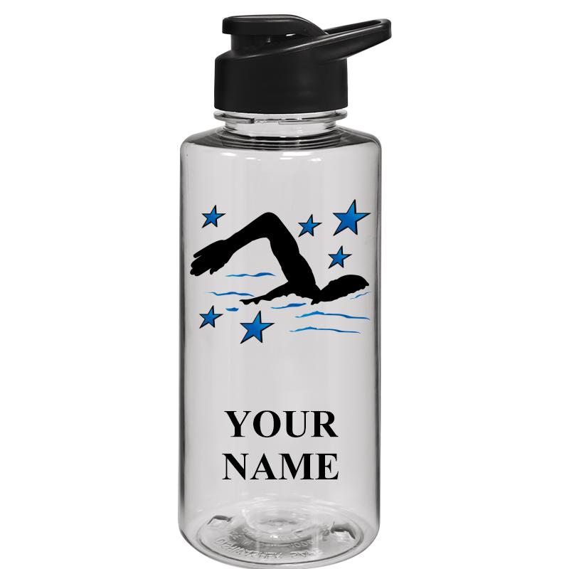 WATER BOTTLE 36OZ CLEAR