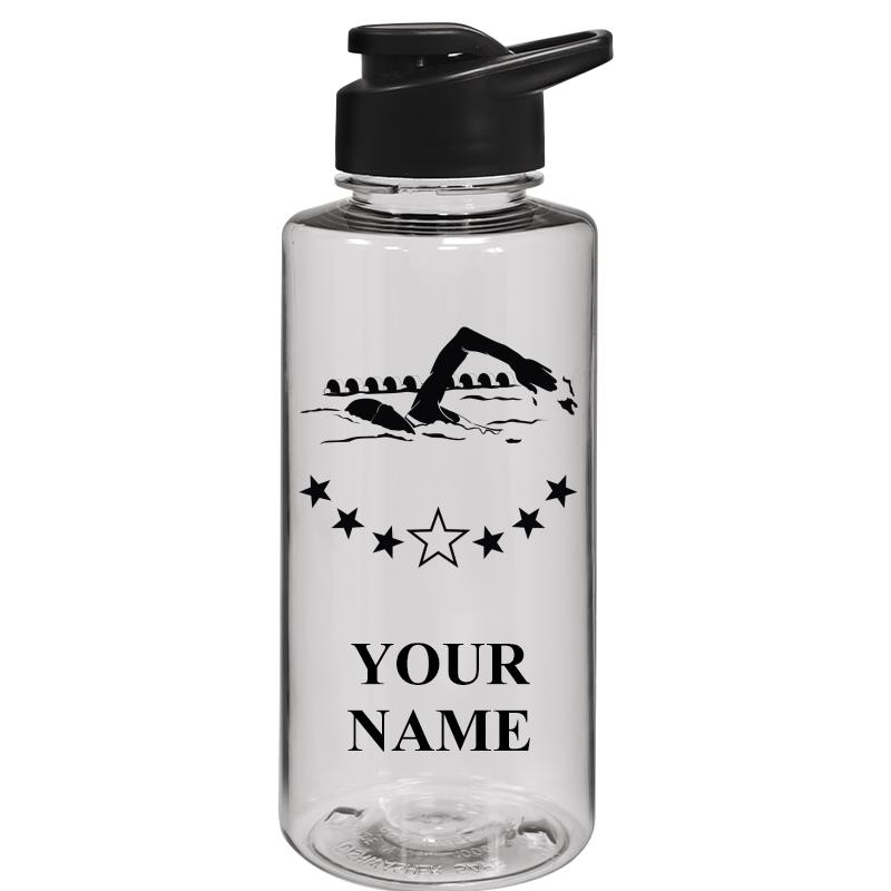 WATER BOTTLE 36OZ CLEAR