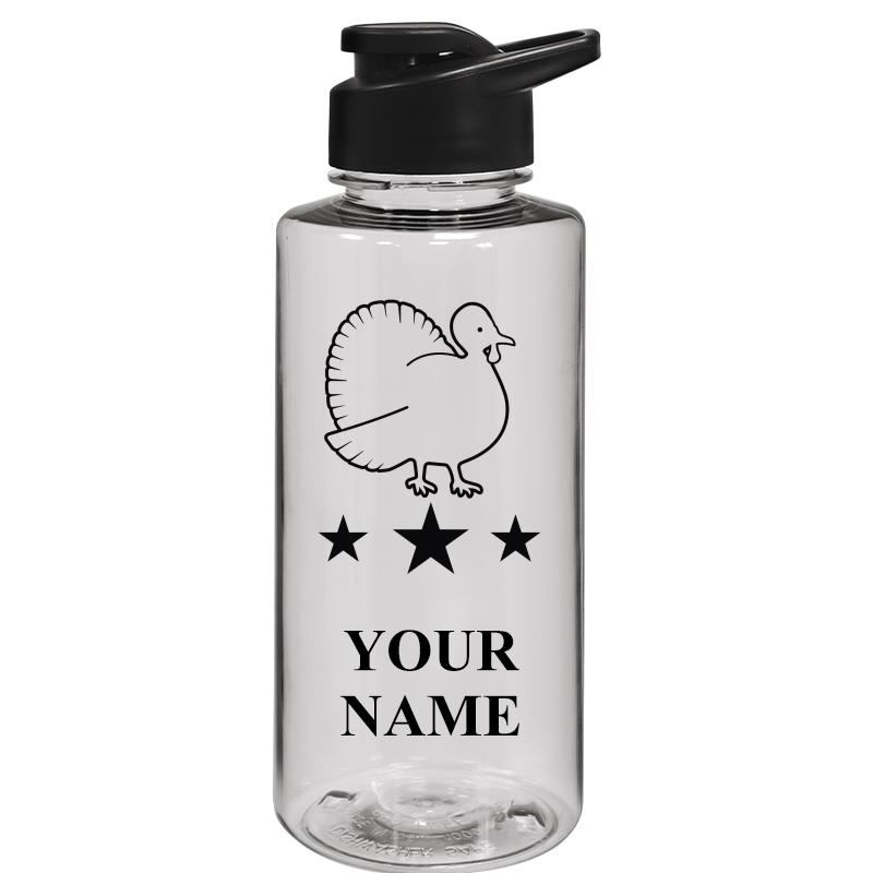 WATER BOTTLE 36OZ CLEAR