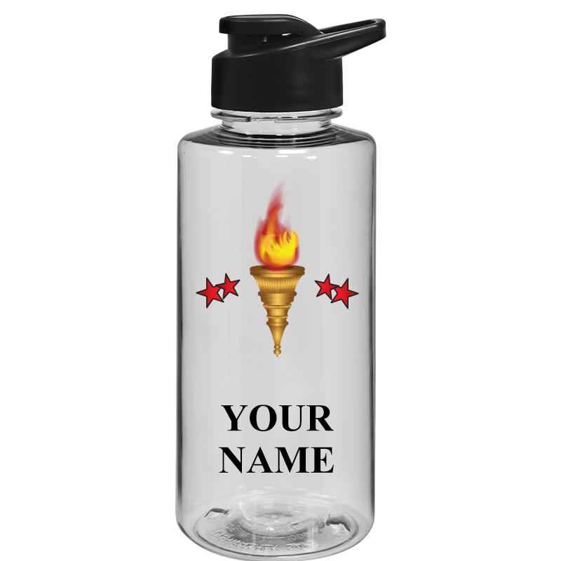 WATER BOTTLE 36OZ CLEAR