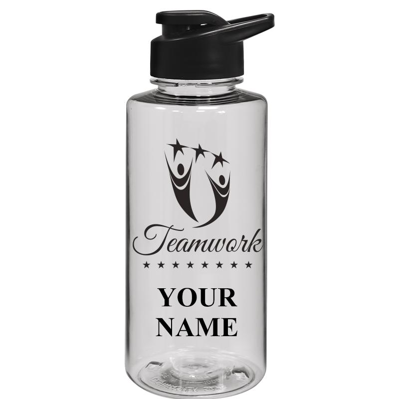 WATER BOTTLE 36OZ CLEAR