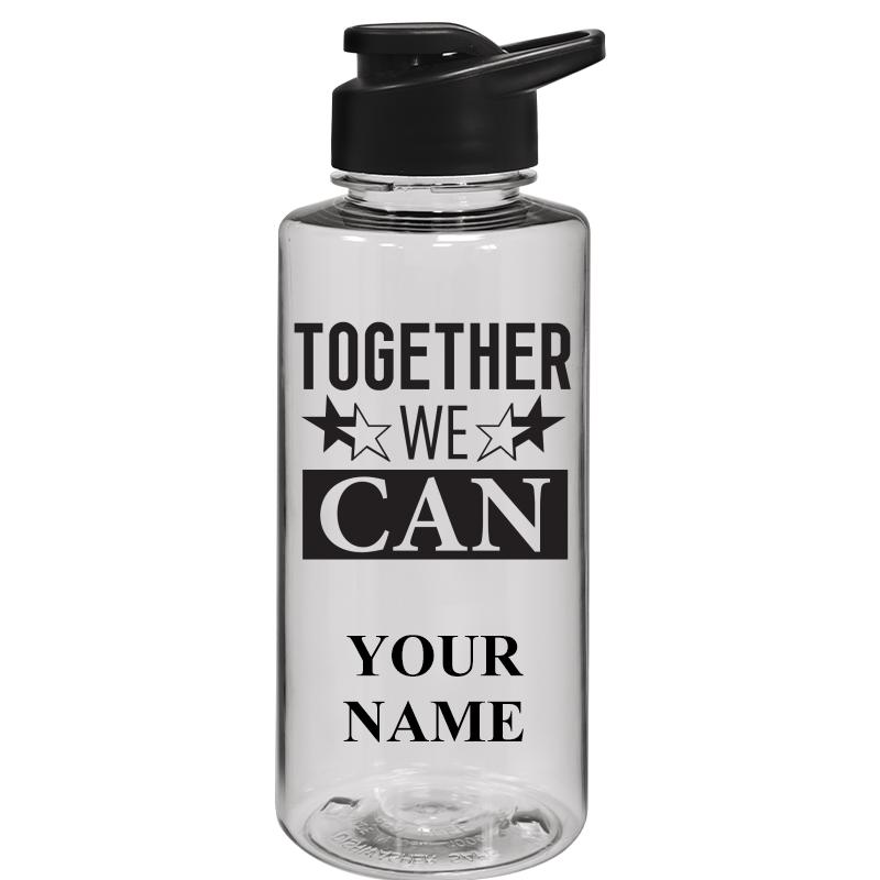 WATER BOTTLE 36OZ CLEAR