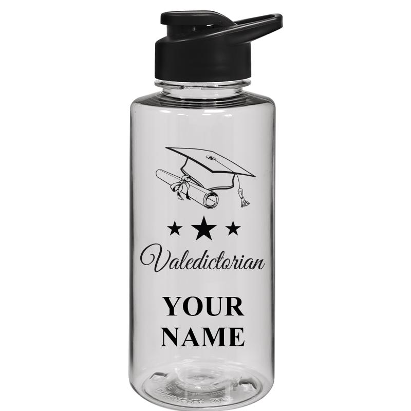 WATER BOTTLE 36OZ CLEAR