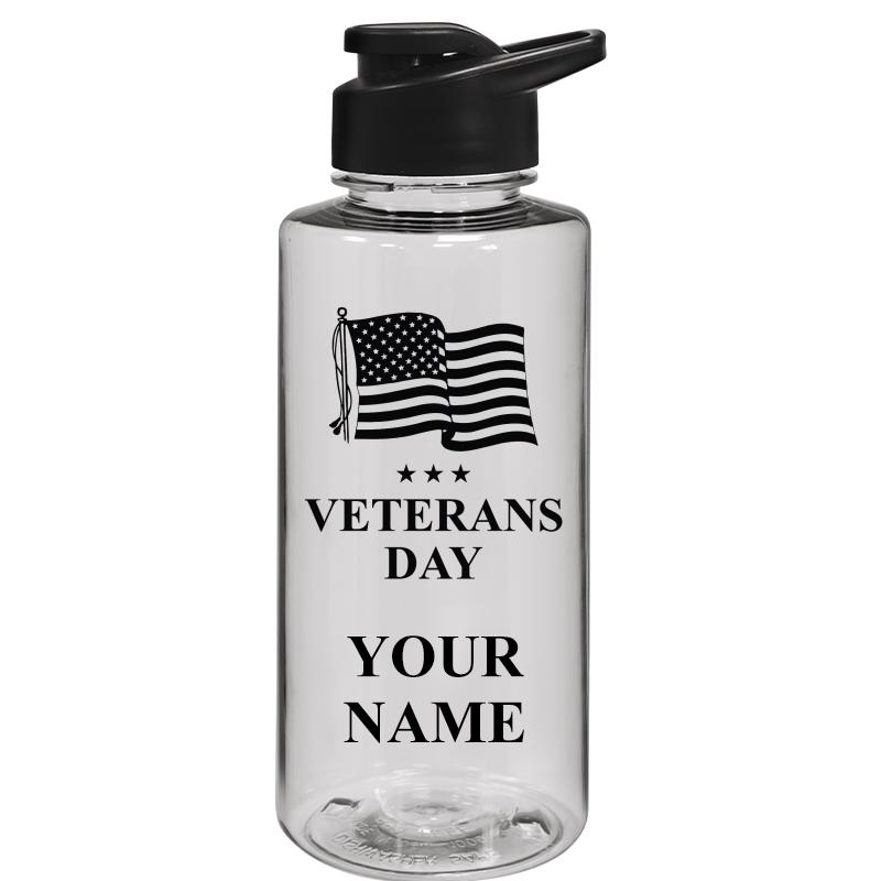 WATER BOTTLE 36OZ CLEAR