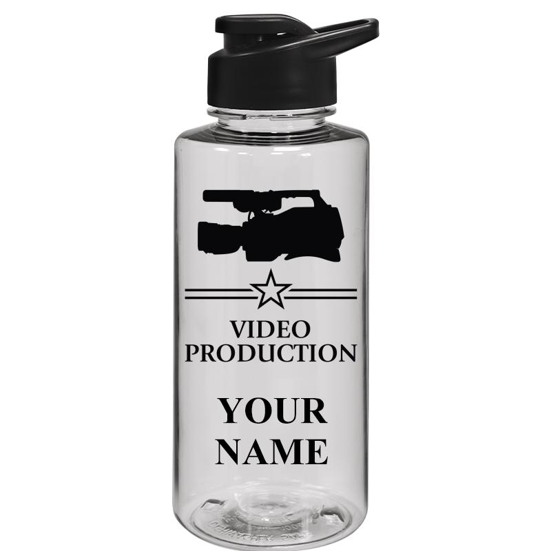 WATER BOTTLE 36OZ CLEAR