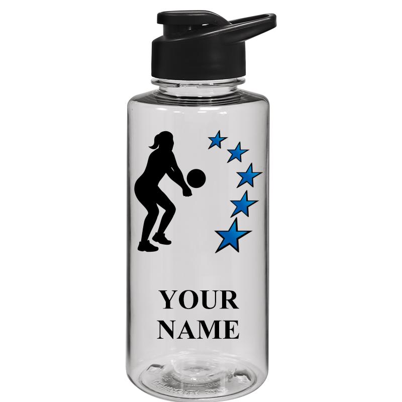 WATER BOTTLE 36OZ CLEAR