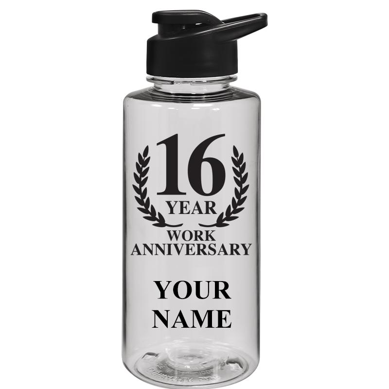 WATER BOTTLE 36OZ CLEAR