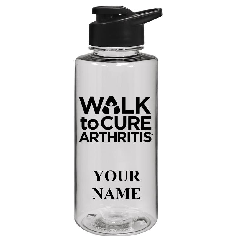 WATER BOTTLE 36OZ CLEAR