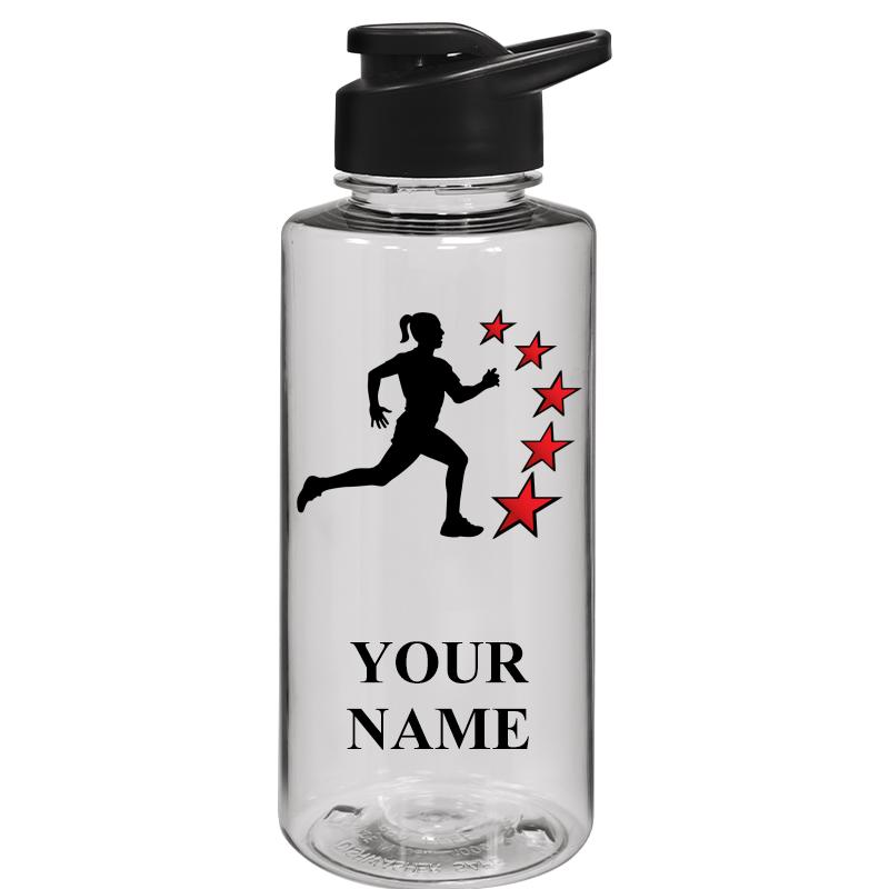 WATER BOTTLE 36OZ CLEAR