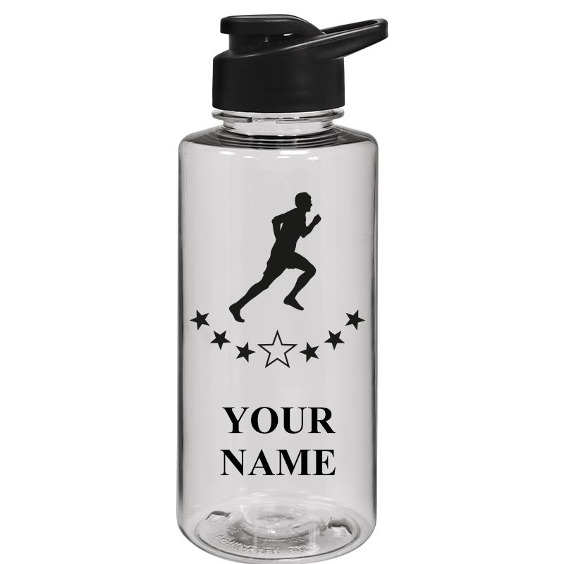 WATER BOTTLE 36OZ CLEAR