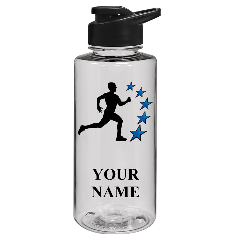 WATER BOTTLE 36OZ CLEAR