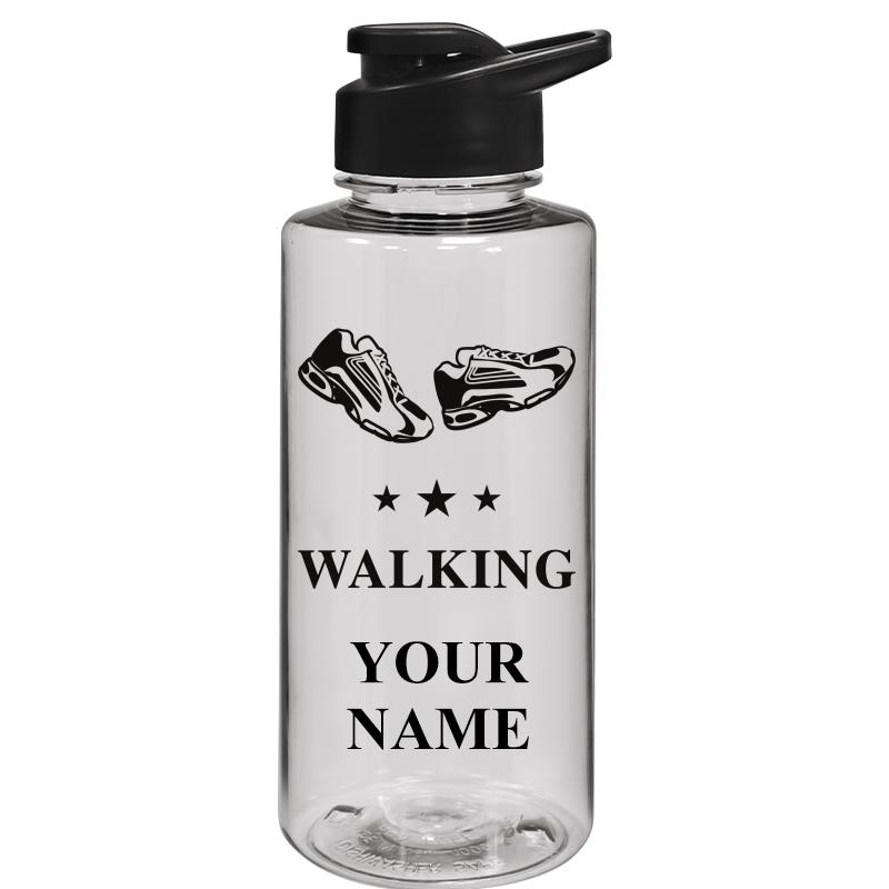 WATER BOTTLE 36OZ CLEAR