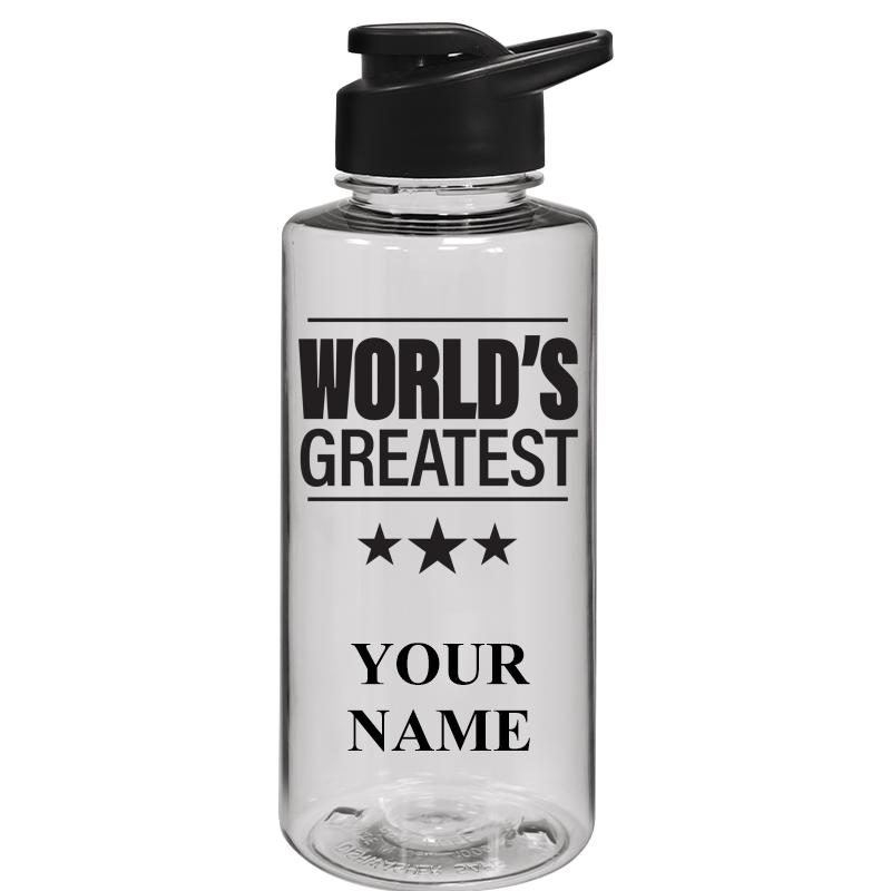 WATER BOTTLE 36OZ CLEAR