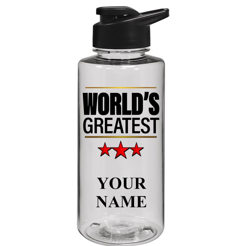 WATER BOTTLE 36OZ CLEAR