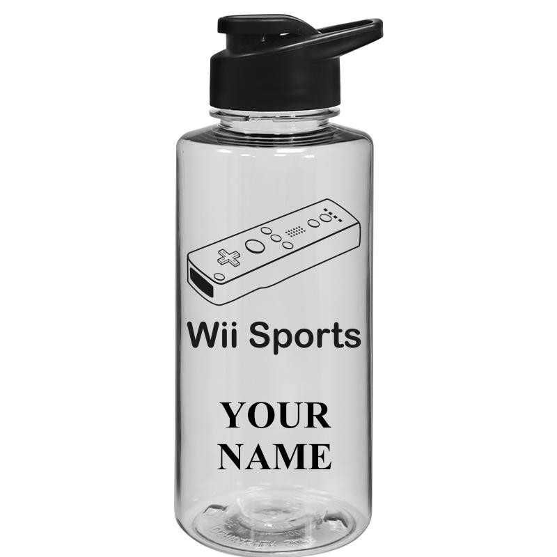 WATER BOTTLE 36OZ CLEAR