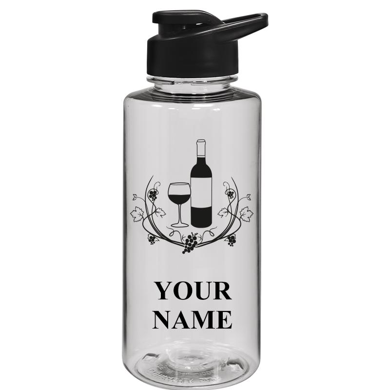 WATER BOTTLE 36OZ CLEAR