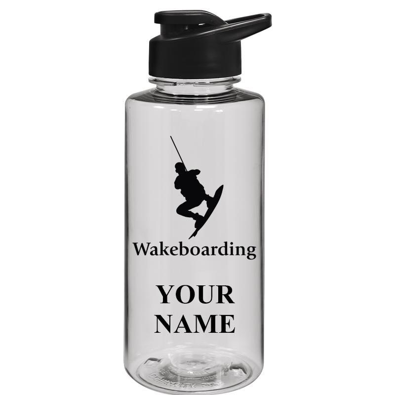WATER BOTTLE 36OZ CLEAR