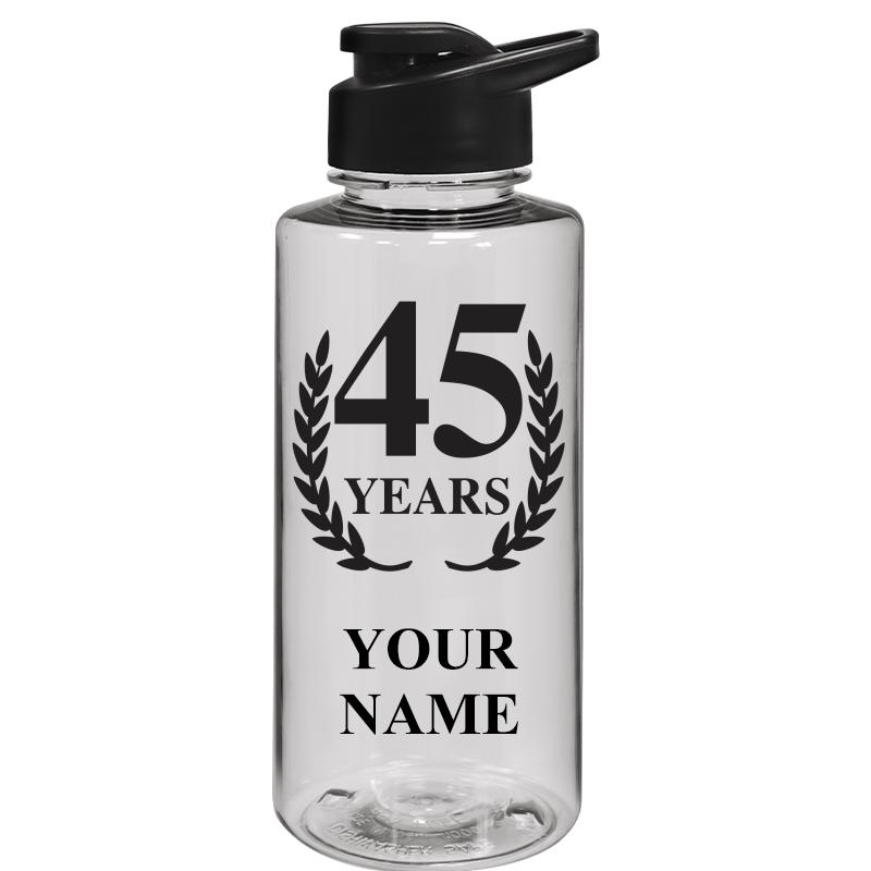 WATER BOTTLE 36OZ CLEAR