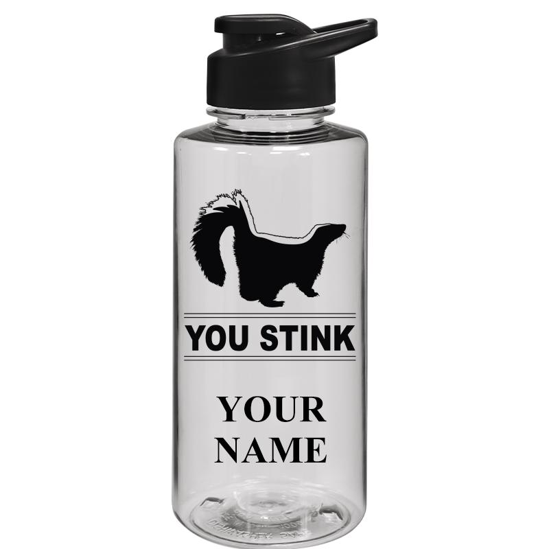 WATER BOTTLE 36OZ CLEAR