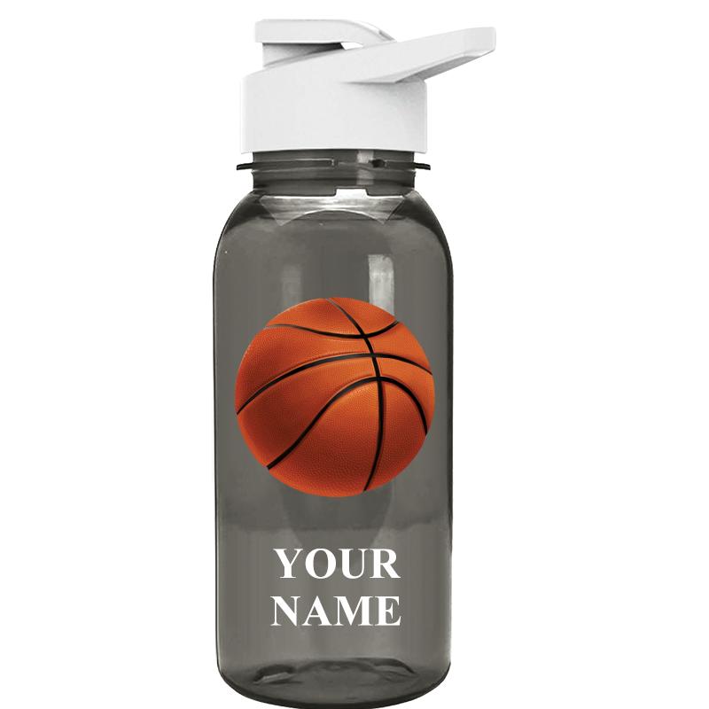 WATER BOTTLE 18OZ GRAY