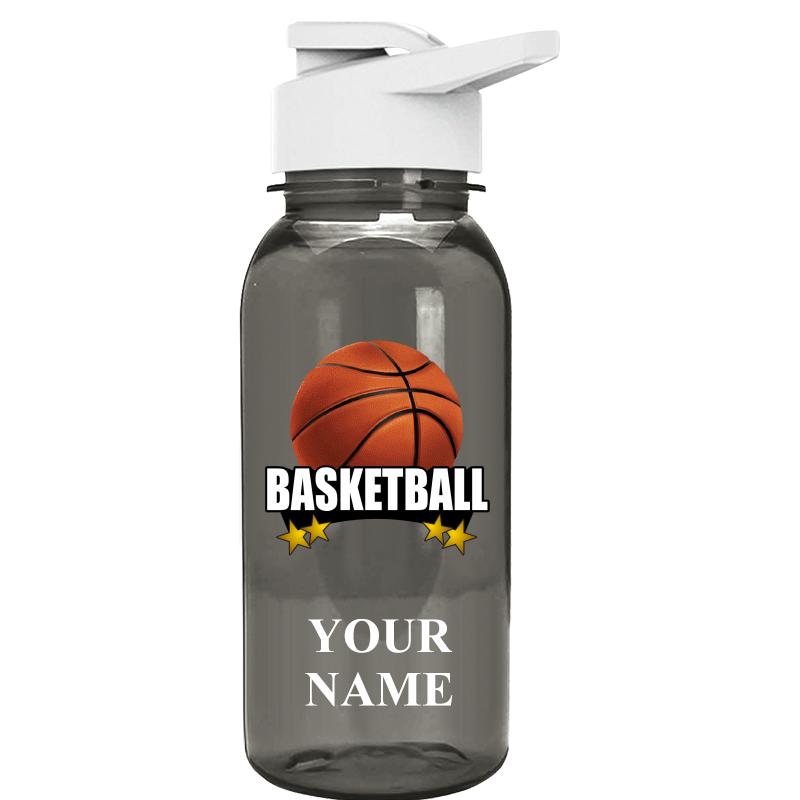 WATER BOTTLE 18OZ GRAY