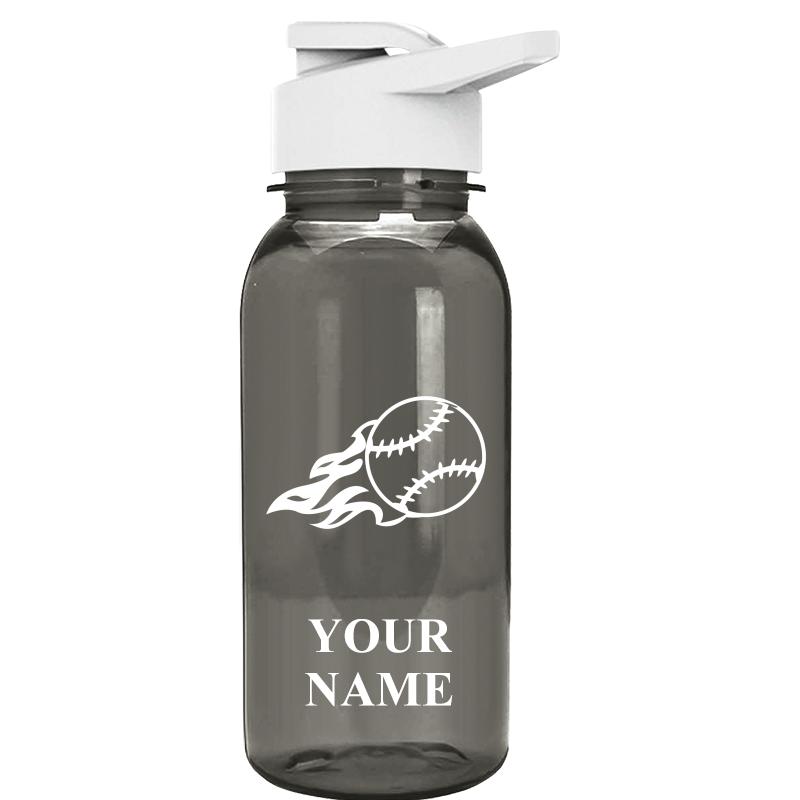 WATER BOTTLE 18OZ GRAY