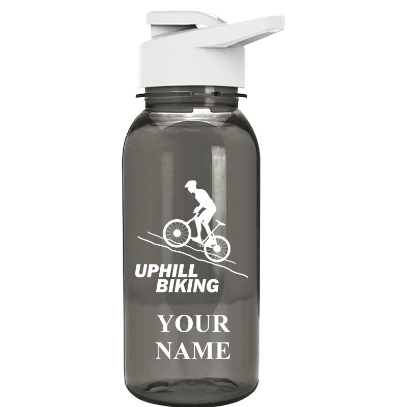 WATER BOTTLE 18OZ GRAY