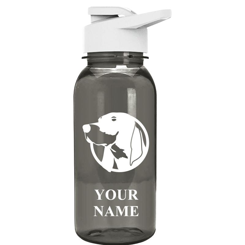 WATER BOTTLE 18OZ GRAY