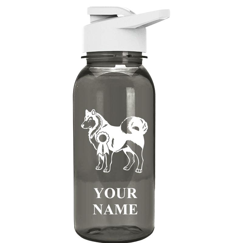 WATER BOTTLE 18OZ GRAY