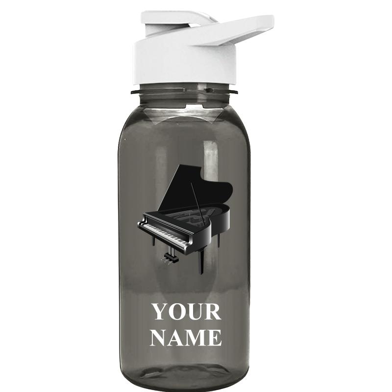 WATER BOTTLE 18OZ GRAY