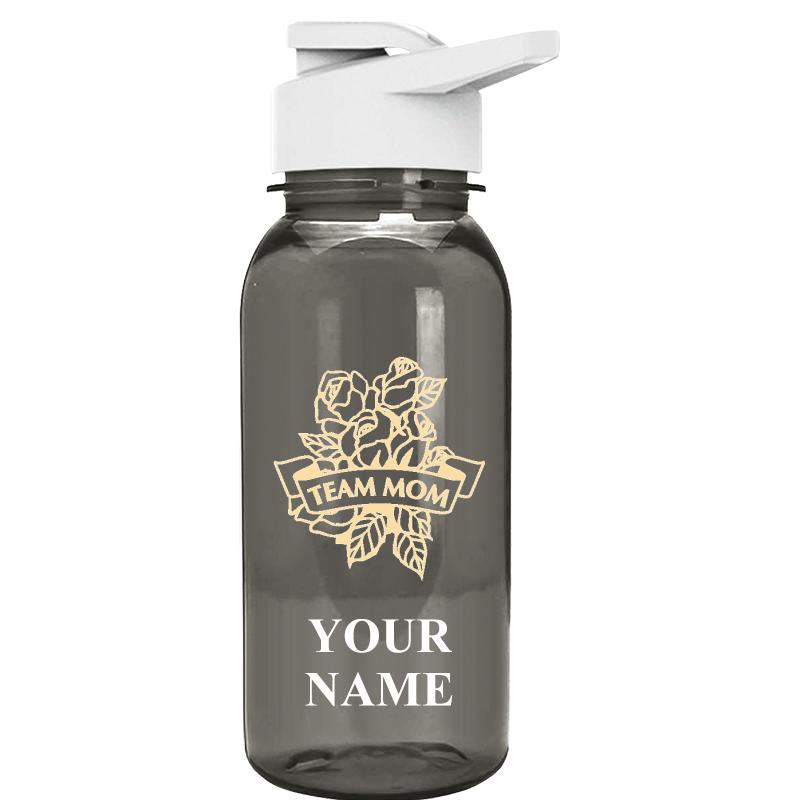 WATER BOTTLE 18OZ GRAY
