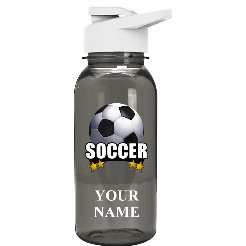 WATER BOTTLE 18OZ GRAY