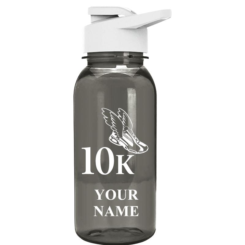 WATER BOTTLE 18OZ GRAY