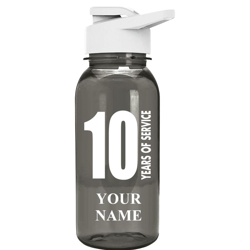 WATER BOTTLE 18OZ GRAY